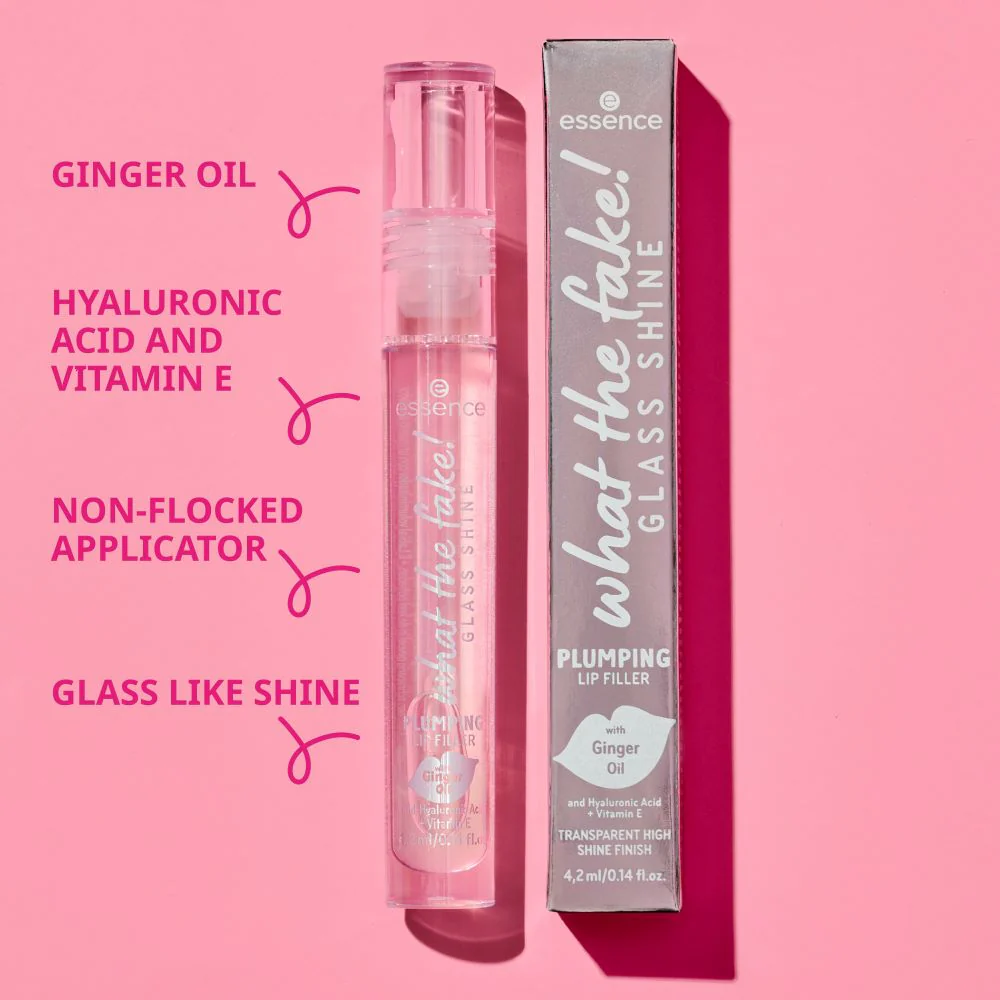 what the fake! GLASS SHINE PLUMPING LIP FILLER - Image 6